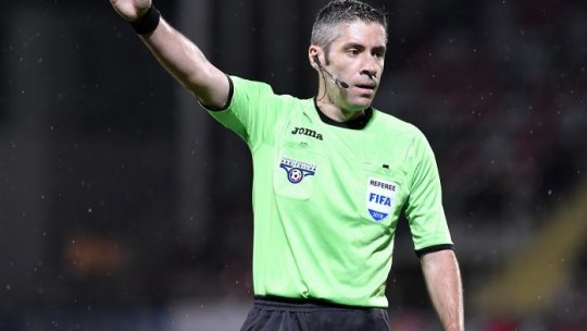 UEFA Liga Europa Arbitrii Radu Petrescu şi Marian Barbu meciuri de gală
