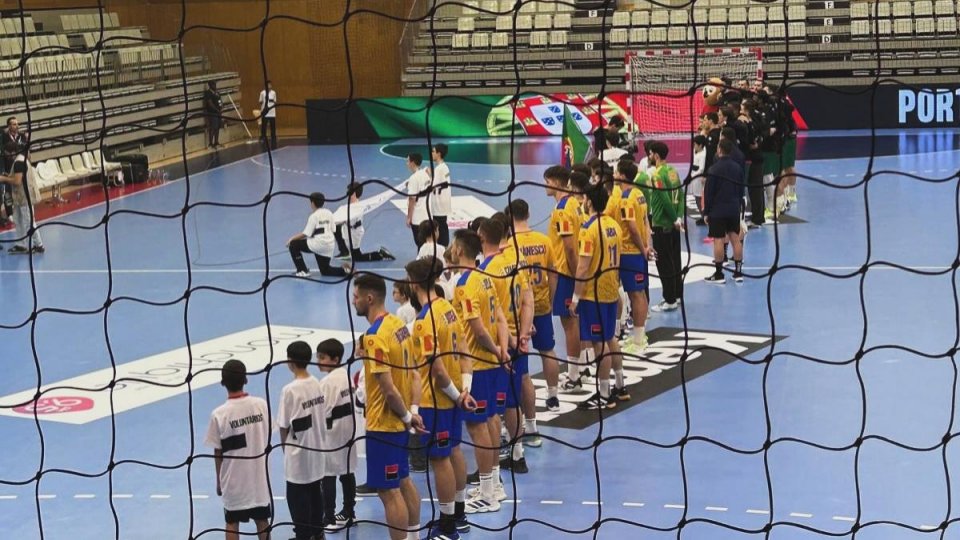 Handbal masculin: România, învinsă în Portugalia