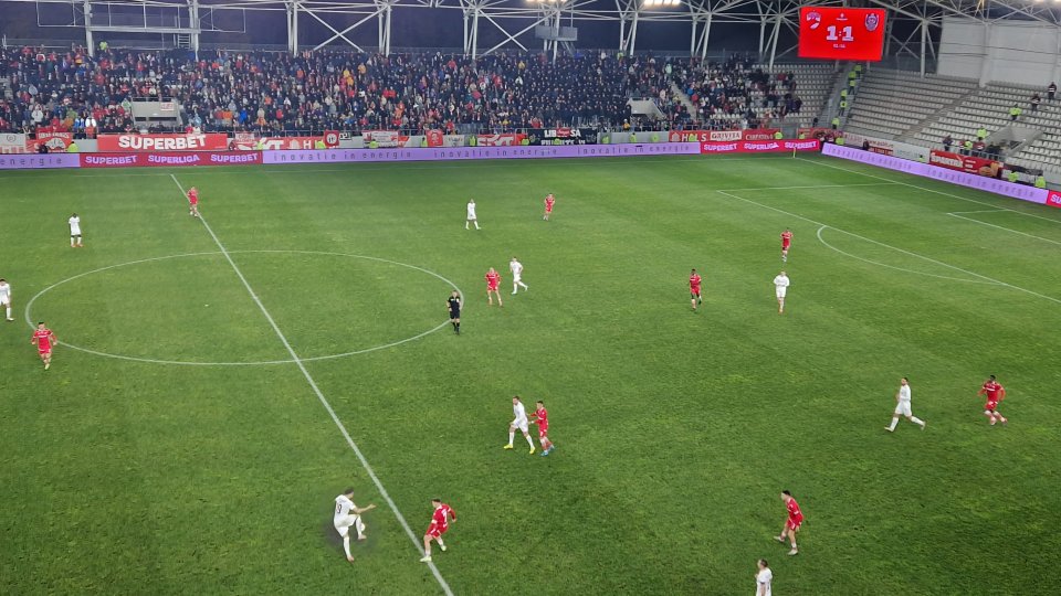 Superliga: Dinamo - CFR Cluj 1-1