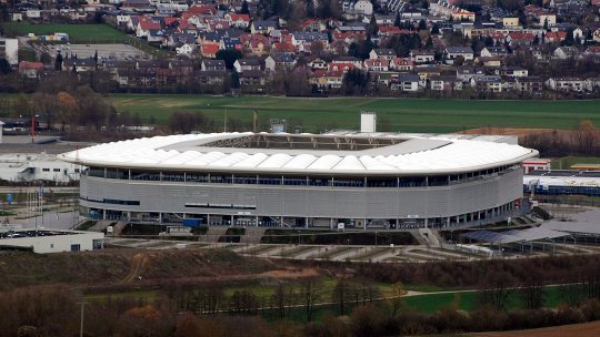 FCSB va juca în Germania pe un stadion mai mic decât Arena Națională! Cât a costat „casa” lui Hoffenheim în 2009