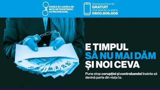 National corruption prevention campaign "It's time to stop giving something" launched