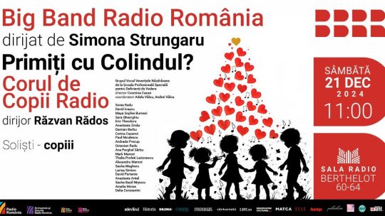 Vă aşteptăm cu colinde la Sala Radio!