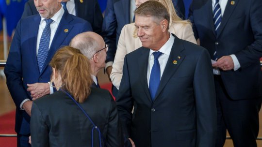 Preşedintele Klaus Iohannis participă la reuniunea Consiliului European de la Bruxelles