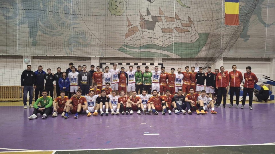 Handbal. Remiză în cele două amicale susținute de naționala masculină de tineret
