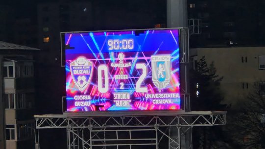 Superliga: Gloria Buzău - Universitatea Craiova 0-2
