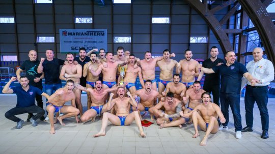 CSA Steaua București câștigă Cupa României la polo pe apă