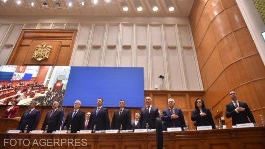 Ministers of the new Ciolacu Government sworn in at the Cotroceni Palace