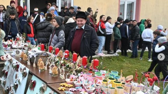 Târg de Crăciun în scop caritabil la Gârceni