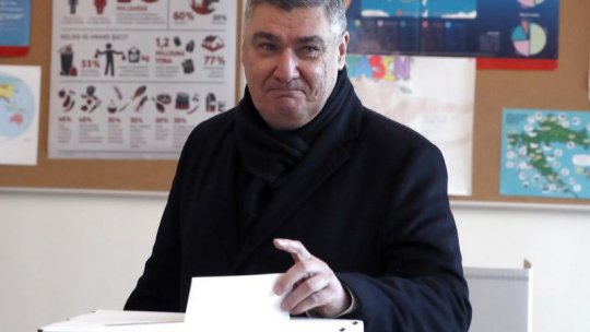 Zoran Milanović, favorit al primului tur al alegerilor prezidenţiale din Croaţia