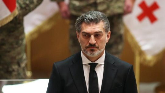 Preşedintele nou ales al Georgiei a fost învestit în funcţie, pe fondul protestelor opoziţiei