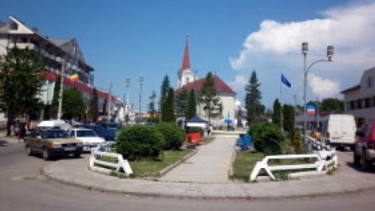 Ceremonie de comemorare a eroilor martiri care şi-au pierdut viaţa în masacrul din 5 decembrie 1918 la Târgu Lăpuş, Maramureş
