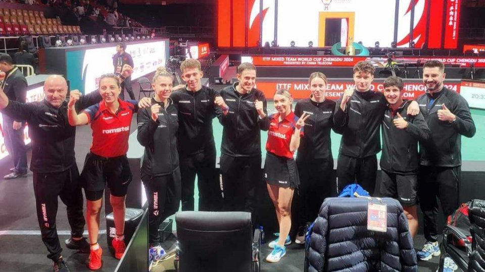 Tenis de masă: România s-a clasat pe 4 la Cupa Mondială pe echipe mixte