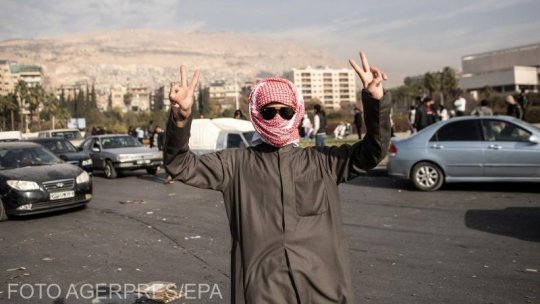 Bucurie şi entuziasm printre sirieni după căderea regimului preşedintelui Bashar al-Assad