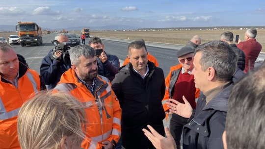 Sorin Grindeanu: Șoferii vor putea circula din toamnă pe tronsonul 4 al autostrăzii A7, de la Focșani la Buzău
