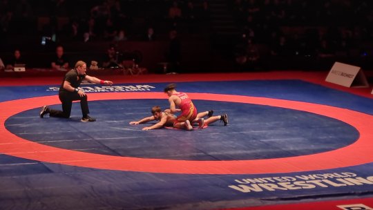 Denis Mihai a câștigat medalia de bronz la Campionatele Europene de Lupte de la București