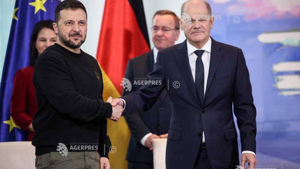 Acordul de securitate semnat vineri între Germania şi Ucraina este în valoare de 1,13 miliarde de euro