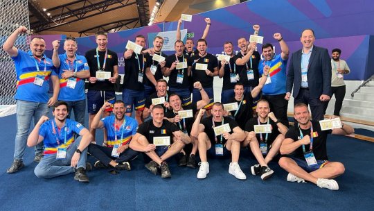 Naţionala masculină de polo pe apă a României s-a calificat la JO Paris 2024