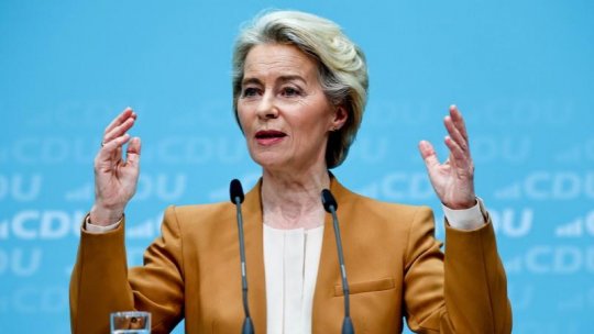 Ursula von der Leyen a anunţat că va candida pentru încă un mandat la conducerea Comisiei Europene