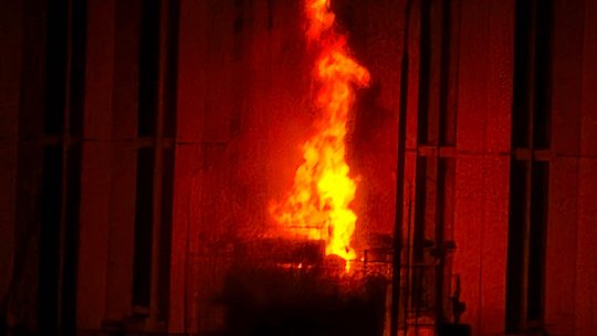 Cea mai mare hidrocentrală a României, Porţile de Fier I, a fost afectată de un incendiu violent