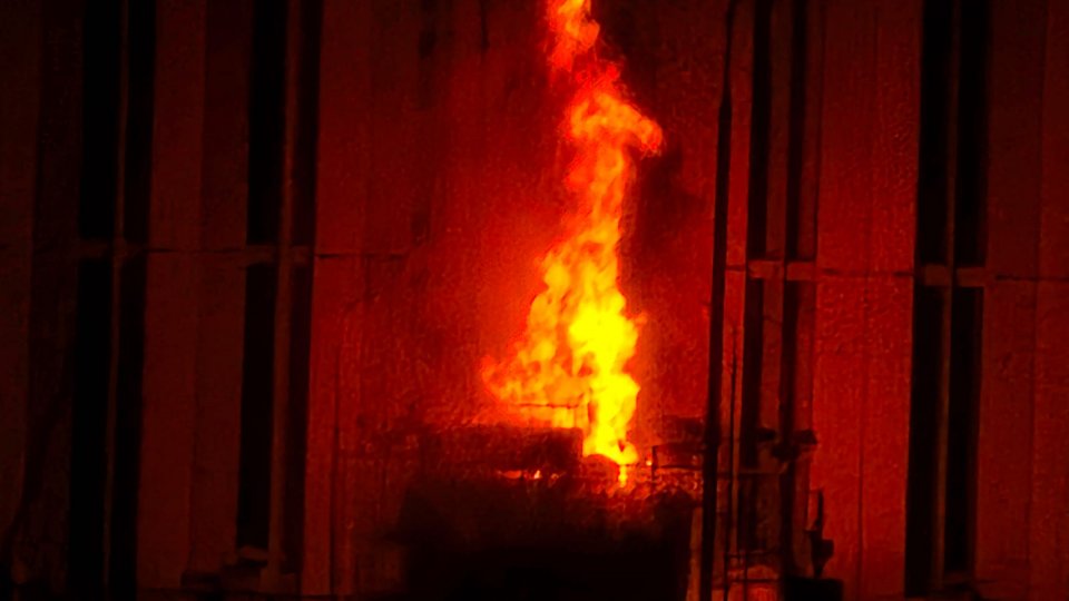 Cea mai mare hidrocentrală a României, Porţile de Fier I, a fost afectată de un incendiu violent