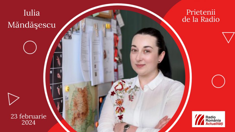 Profesoara Iulia Măndășescu, între #prieteniidelaradio