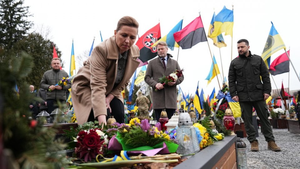 Europa trebuie să se reînarmeze rapid, consideră premierul danez Mette Frederiksen