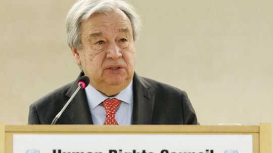 Secretarul general al ONU, Antonio Guterres, cere reformarea Consiliului de Securitate al Naţiunilor Unite