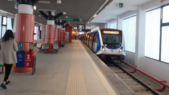Primul tren nou de metrou pentru Magistrala 5, Eroilor - Drumul Taberei, a plecat spre Bucureşti de la fabrica din Brazilia
