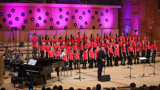 Corul de Copii Radio și Corul de Copii al Radiodifuziunii Bulgare, concert comun la București, la Sala Radio