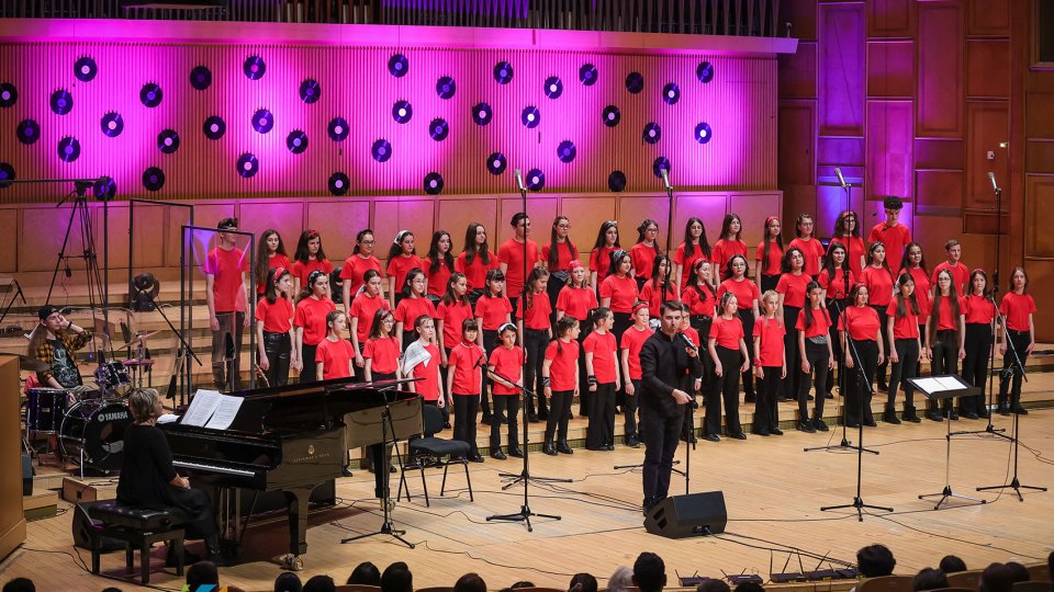 Corul de Copii Radio și Corul de Copii al Radiodifuziunii Bulgare, concert comun la București, la Sala Radio