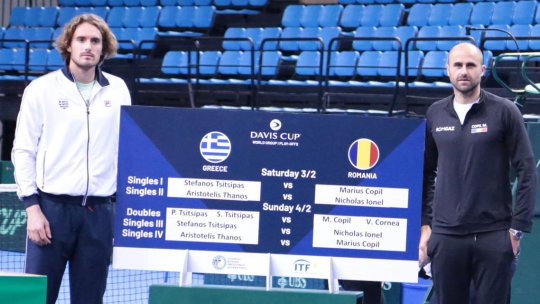 Cupa Davis: Grecia - România, 2-0, după prima zi