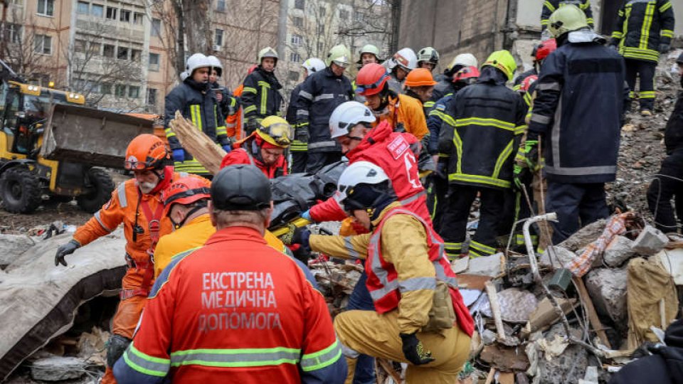 Cel puţin 14 morţi în unul dintre cele mai grave atacuri ruseşti asupra oraşului Odesa