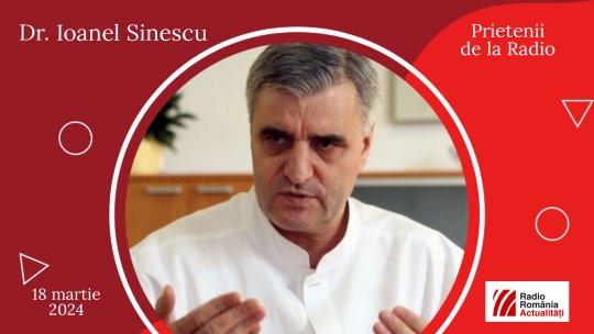 Astăzi, între #prieteniidelaradio îl așteptăm prof. univ. dr. Ioanel Sinescu, şeful Clinicii de Chirurgie Urologică, Dializă şi Transplant Renal din cadrul Institutului Clinic Fundeni