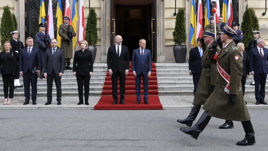Ucraina şi Polonia au făcut progrese în ceea ce priveşte deblocarea frontierei comune, spune premierul ucrainean