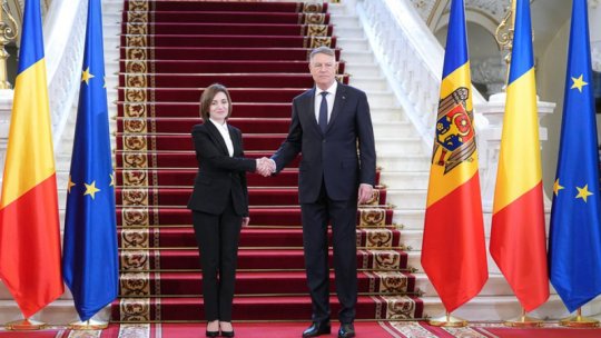 Preşedintele Klaus Iohannis o va primi marţi pe Maia Sandu, preşedintele Republicii Moldova