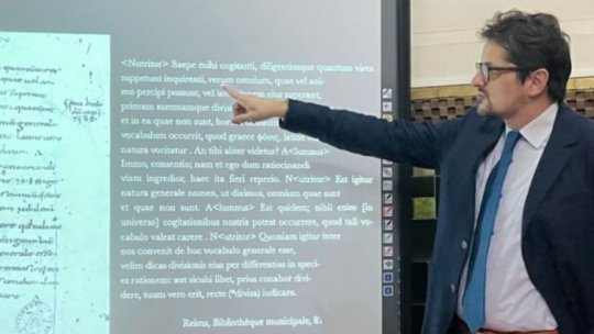 EXCLUSIV Prof.dr.Dragoș Calma, românul care revoluționează cercetarea textelor medievale