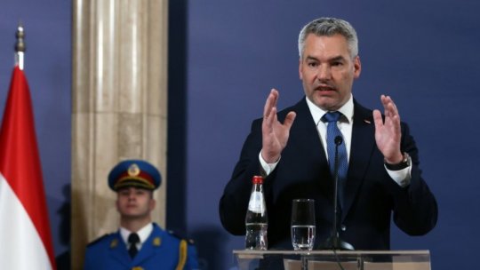 Preşedintele Klaus Iohannis va avea, în această dimineaţă, o întrevedere cu cancelarul federal al Republicii Austria, Karl Nehammer