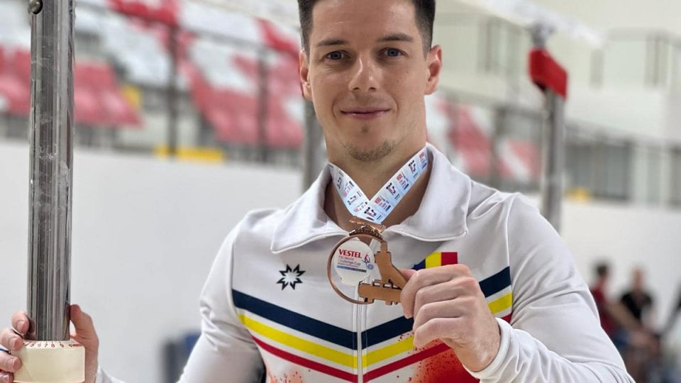 Andrei Muntean, bronz la Cupa Mondială de gimnastică
