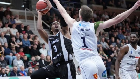 CSO Voluntari a pierdut finala Ligii Nord-Europene de baschet