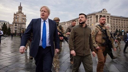 Boris Johnson susține aderarea Ucrainei la NATO