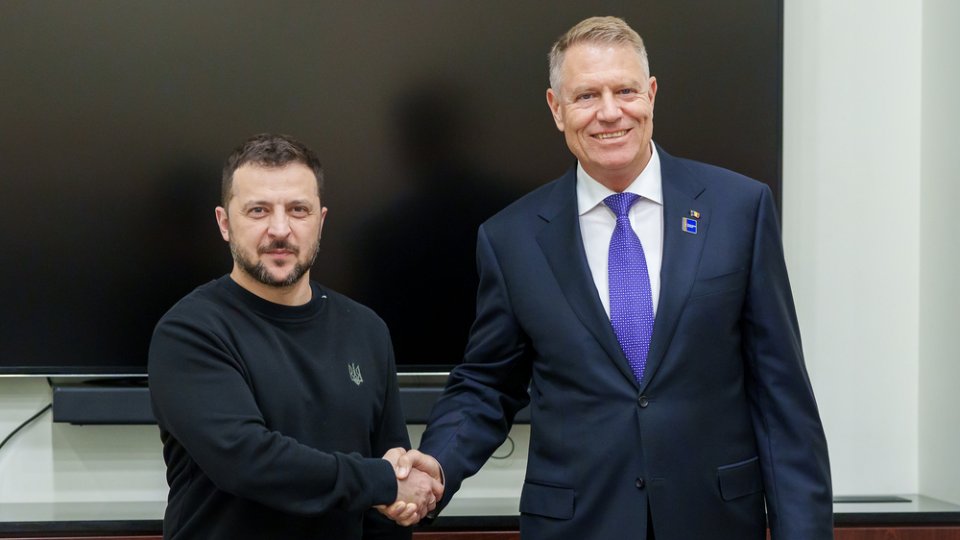 Klaus Iohannis - Volodimir Zelenski, întrevedere la summit-ul de la Vilnius