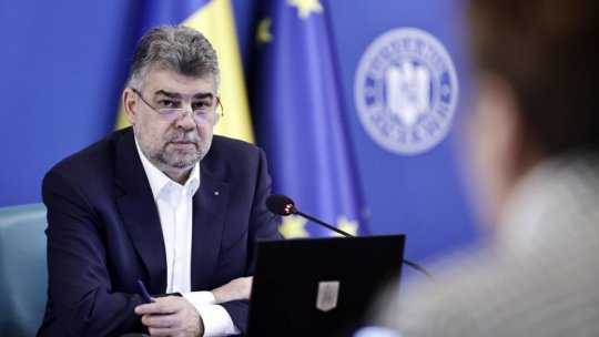 VIDEO: Declarații susținute de premierul Marcel Ciolacu la începutul ședinței de guvern