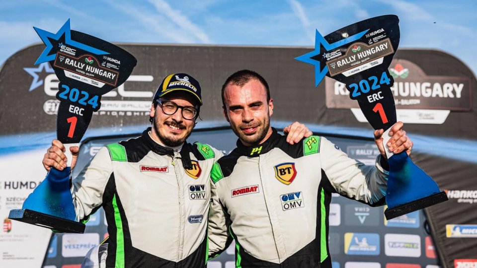 Pilotul român Simone Tempestini a câștigat Raliului Ungariei