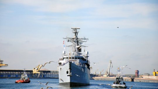 Fregata "Regele Ferdinand" participă la exerciţiul multinaţional Sea Shield