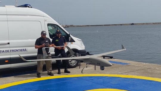 Două drone de tip avion cu decolare verticală, intrate în dotarea Gărzii de Coastă