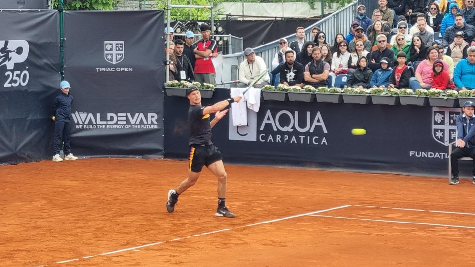 Finala turneului ATP 250 de la București: Marton Fucsovics - Mariano Navone