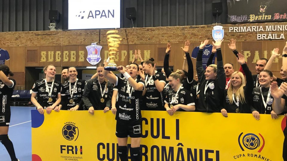 CSM București câștigă Cupa României la handbal feminin