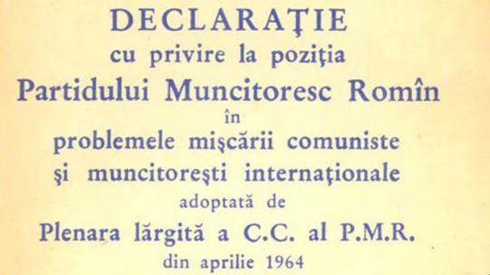 „Desprinderea. Aprilie 1964”