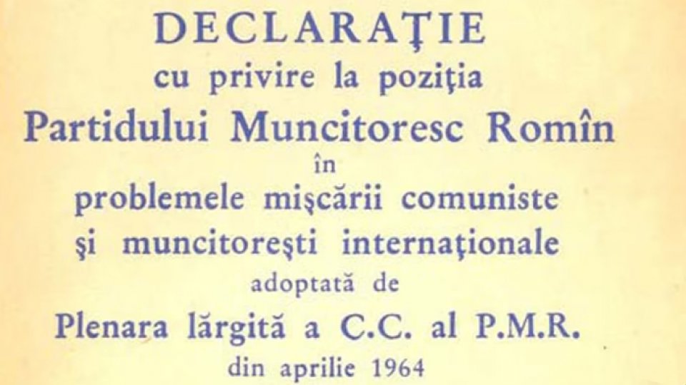 „Desprinderea. Aprilie 1964”