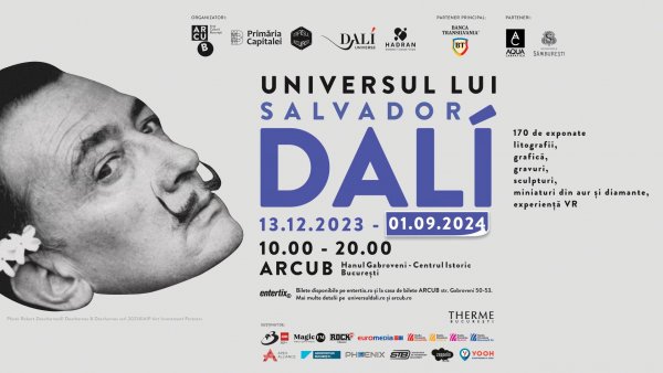 Expoziția "Universul lui Salvador Dalí" se prelungește până la 1 septembrie